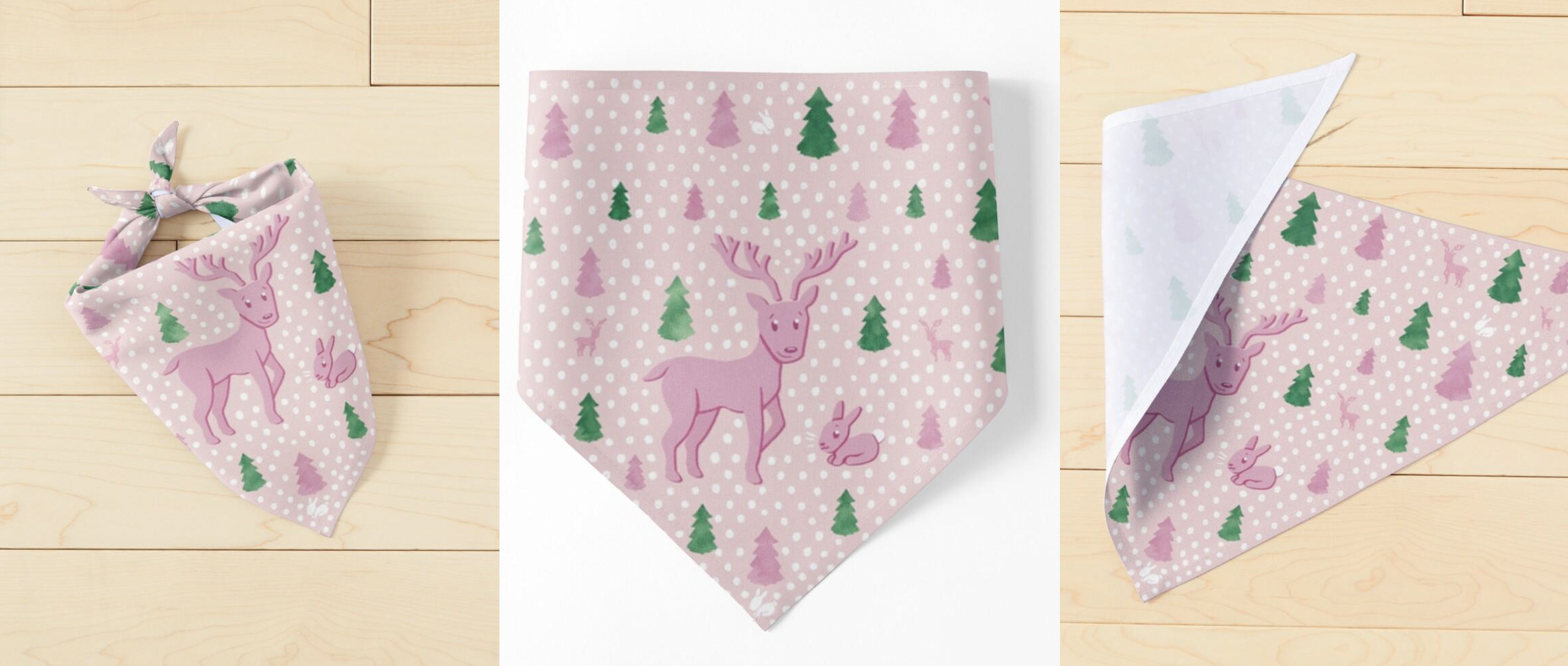 Pet Bandana Mockups