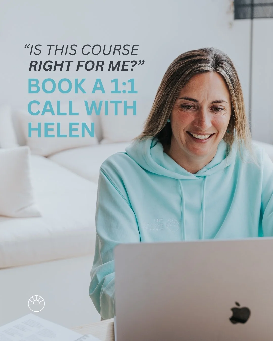 I know signing up for a course can bring up lots of questions and I want to make sure you feel confident it’s the right fit for you.
That’s why I’m opening up a few free 1:1 Zoom catch-up calls on Wednesday, 15th October. It’