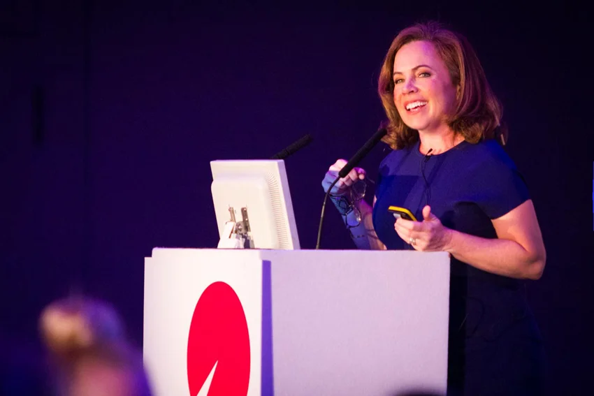 Kat Gordon at the 3% Conference