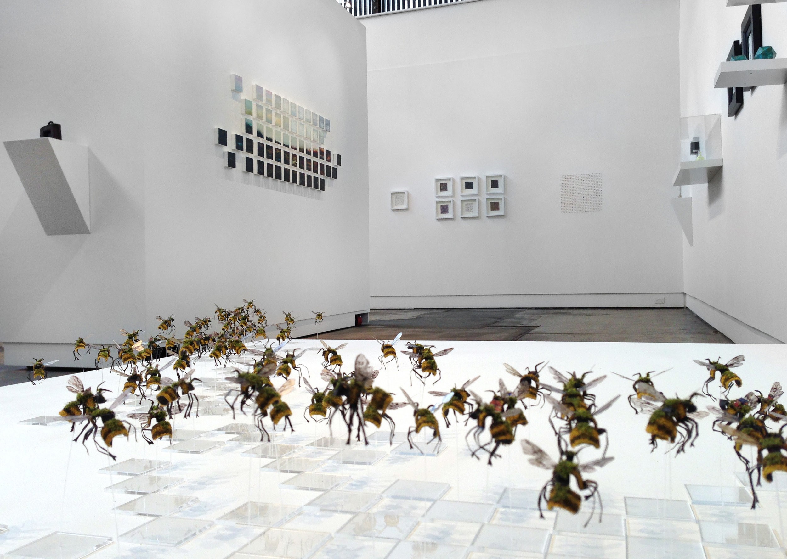 'Mighty Small' 2013, installation view, Brenda May Gallery, Sydney. Curated by Olivia Welch. Image courtesy of the Artists and MAY SPACE, Sydney.