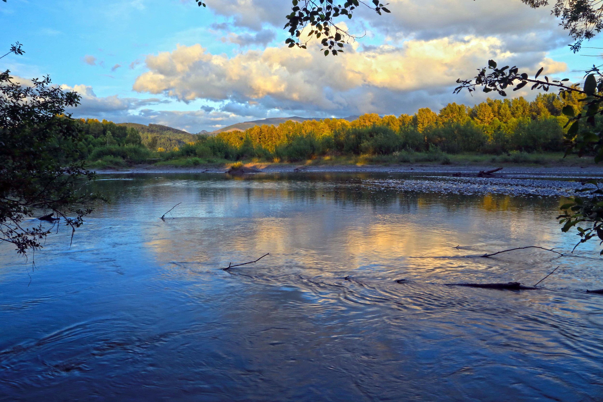 Skagit River, Washington.