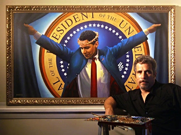 " As an artist, I’m not restrained by commercial interests so I don’t need to soften my work to conform to others’ sensibilities. My only interest is to create work powerful enough to spark public dialogue. The controversial nature of my art, has inspired some of those “less than savory news outlets” to misrepresent, ridicule, or censor it completely. " - Michael D'Antuono .