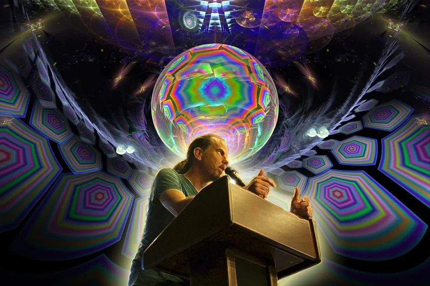 " It’s all the self. It’s all the self perceiving and experiencing itself in a heightened and augmented energetic environment ." -Martin W. Ball