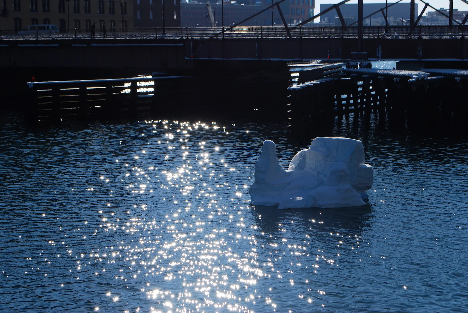  The fictitious  Iceberg  was an ode to  Iceberg A68  and our changing world.  