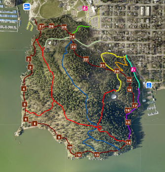 Tubbs Hill Trail Map Maps — Friends Of Tubbs Hill