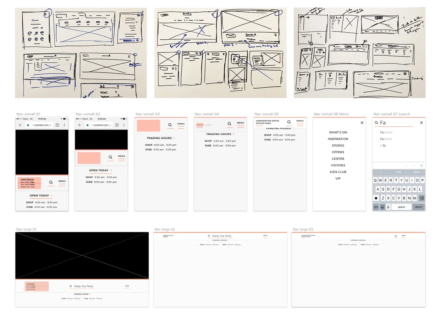 MOBILE HEADER DESIGN