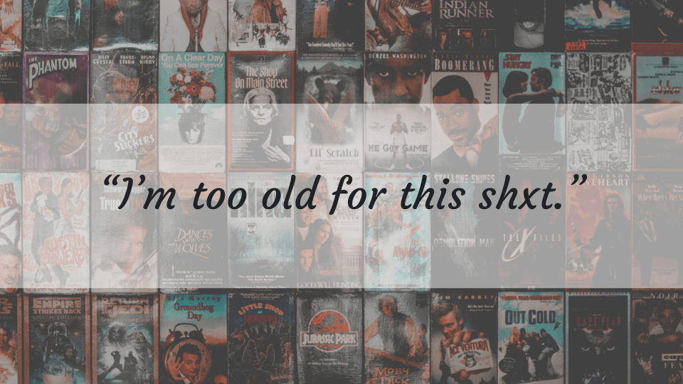 西新ブログ：ケンジントン英会話西新校ブログ：I'm too old for this shxt