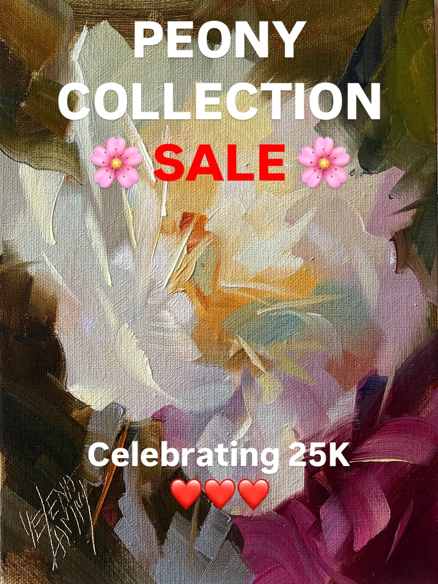 🎉 25,000 Thank Yous! 🎉

I&rsquo;m beyond grateful to each and every one of you&mdash;your likes, comments, and support mean the world to me. Knowing my work resonates with you keeps me inspired and fuels my passion to grow as an artist every single