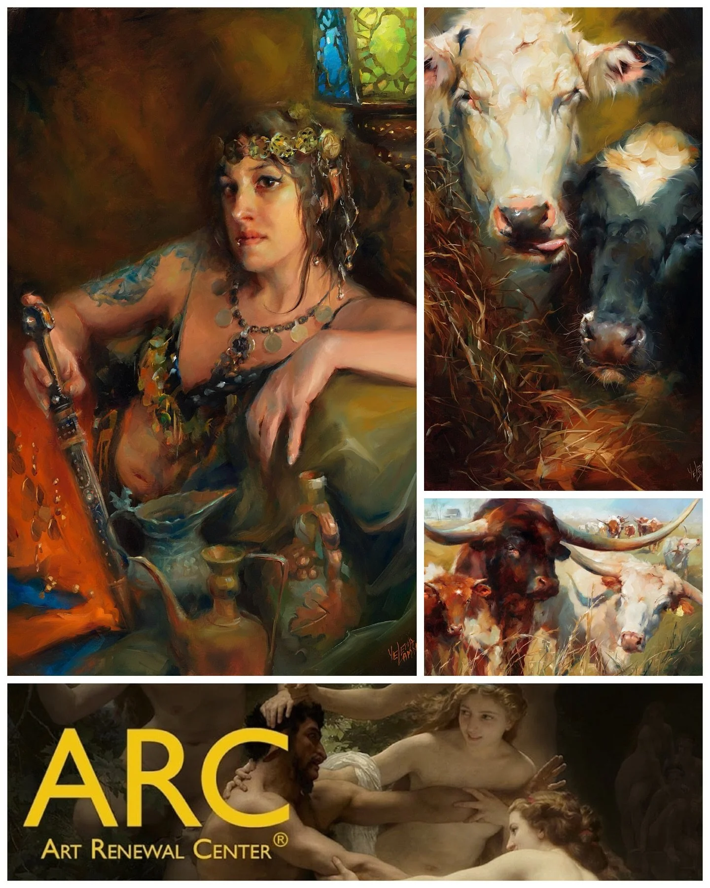 Happy to see three of my paintings in the ARC semi-finals. Congratulations to all the artists!