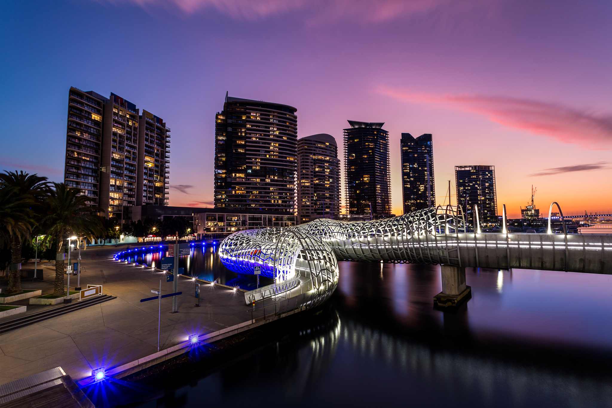 Webb Bridge, Docklands