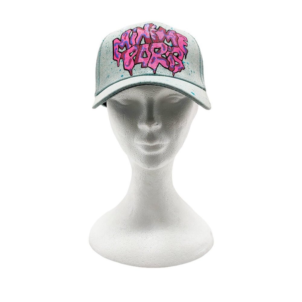 CASQUETTE GRAFFITI GRIS CLAIR