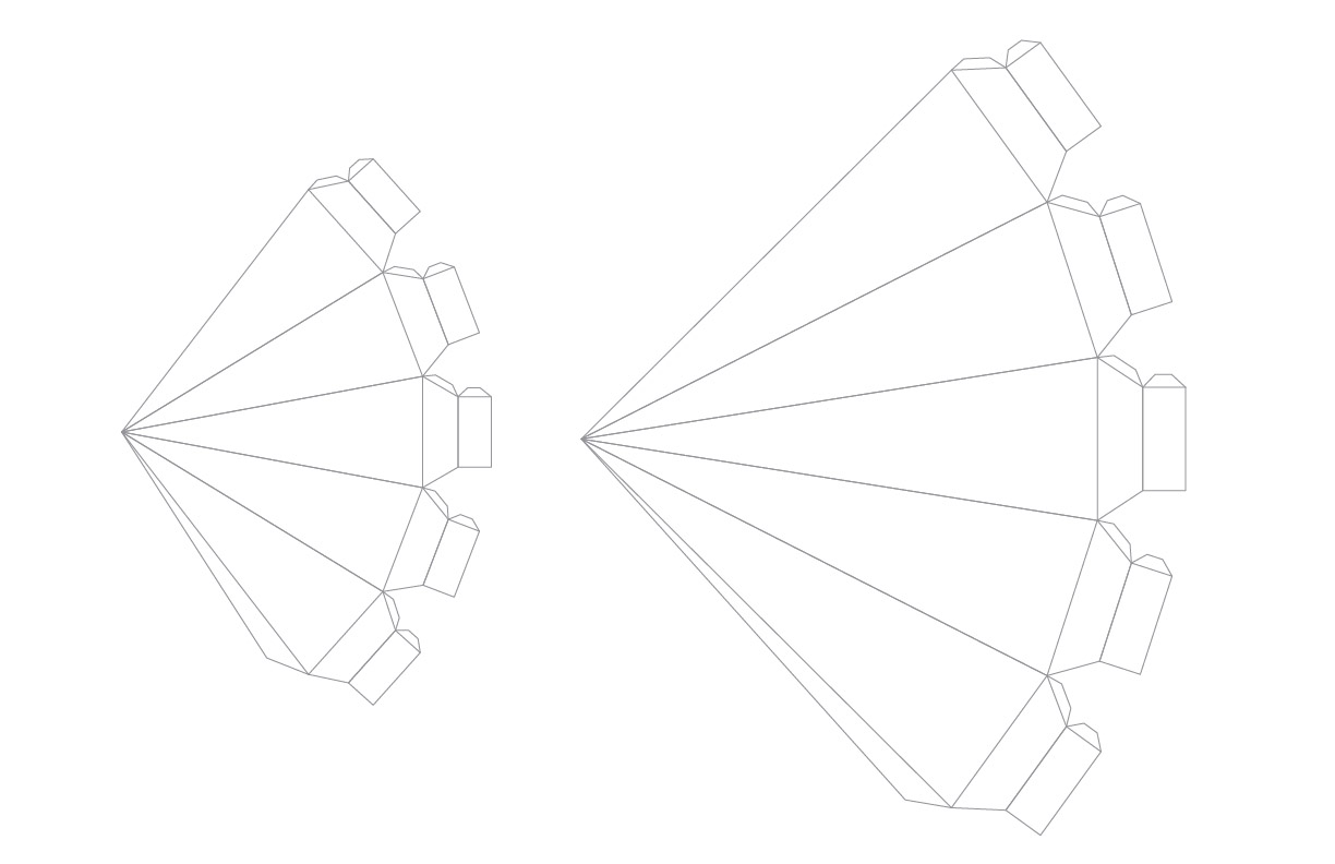 Ornament template I designed for White House holiday decorations