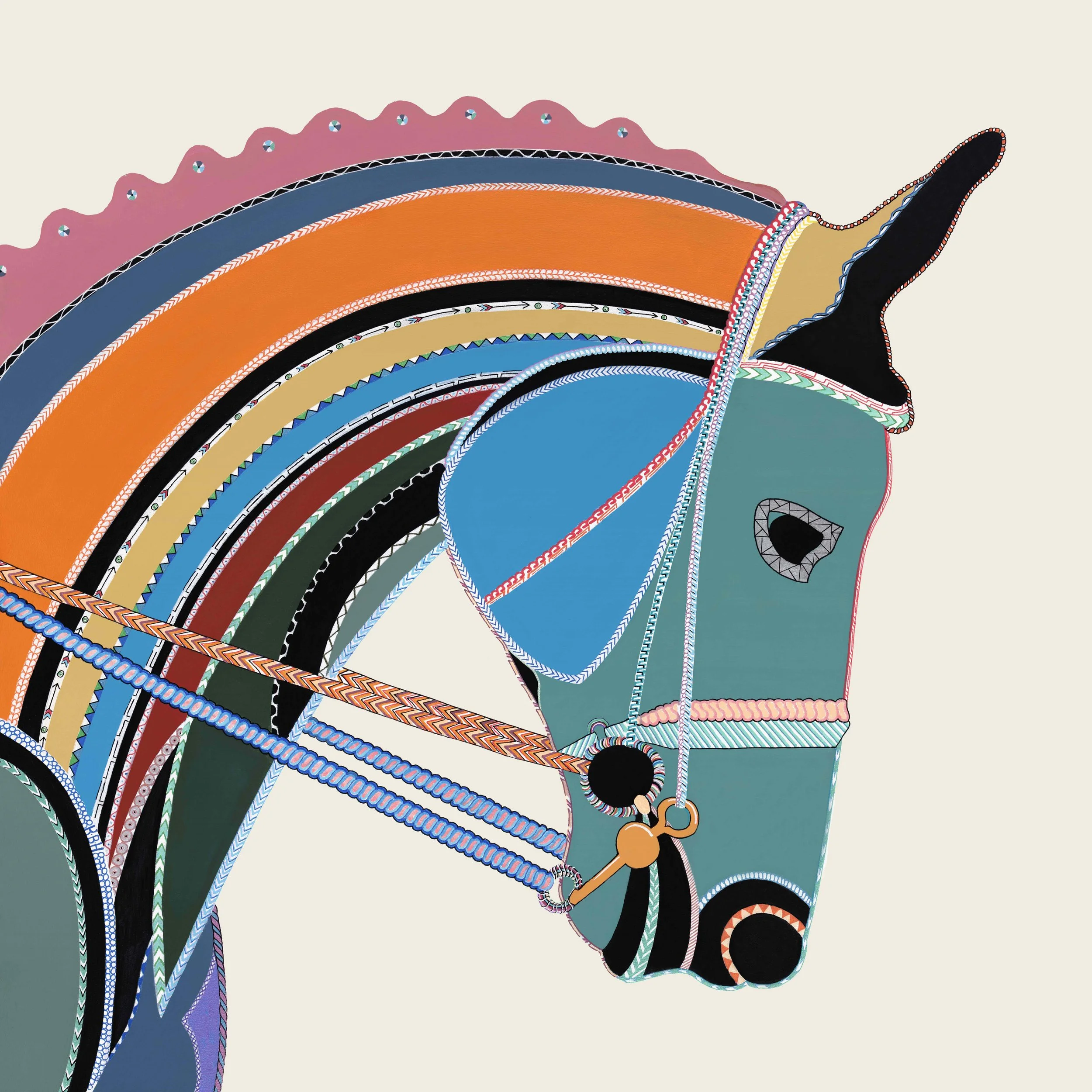 Dressage Horse with tinted background .forweb.jpg