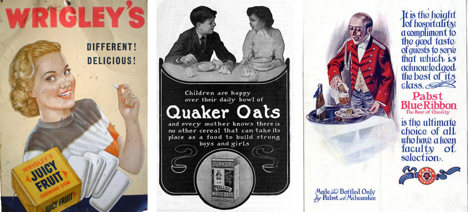 Industrial Revolution Advertisements