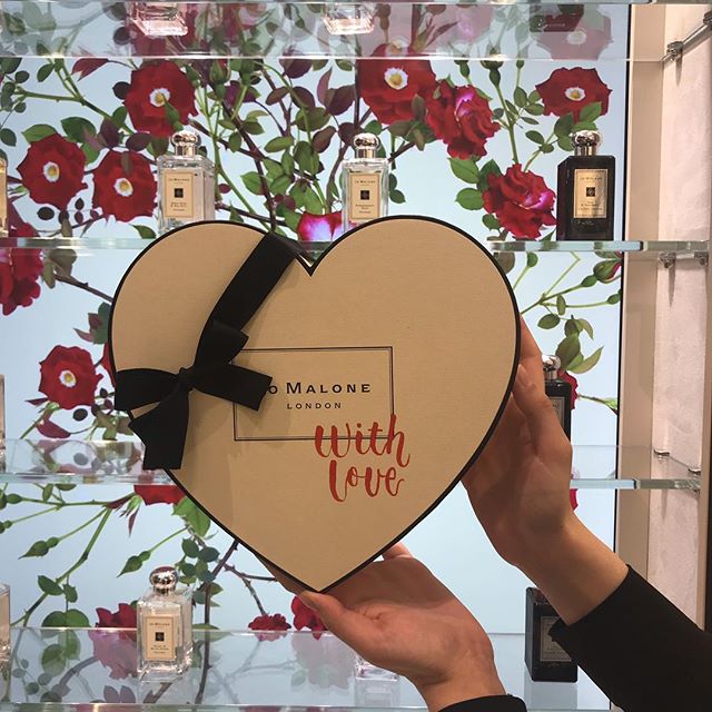 I&rsquo;ll be in Heathrow airport T5 tomorrow with @kirstenburkedesigns personalising gift boxes for @jomalonelondon for Valentine&rsquo;s Day. Come along and pick up a lovely valentines gift for that special someone if you&rsquo;re flying out from t