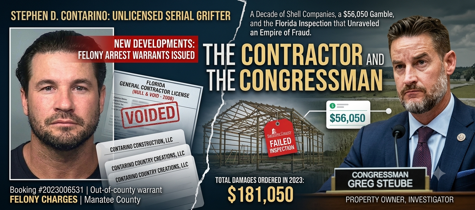 THE CONTRACTOR AND THE CONGRESSMAN&nbsp;