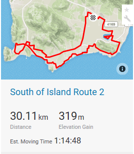 Bike Riding Route in Koh Samui (South of Island) 