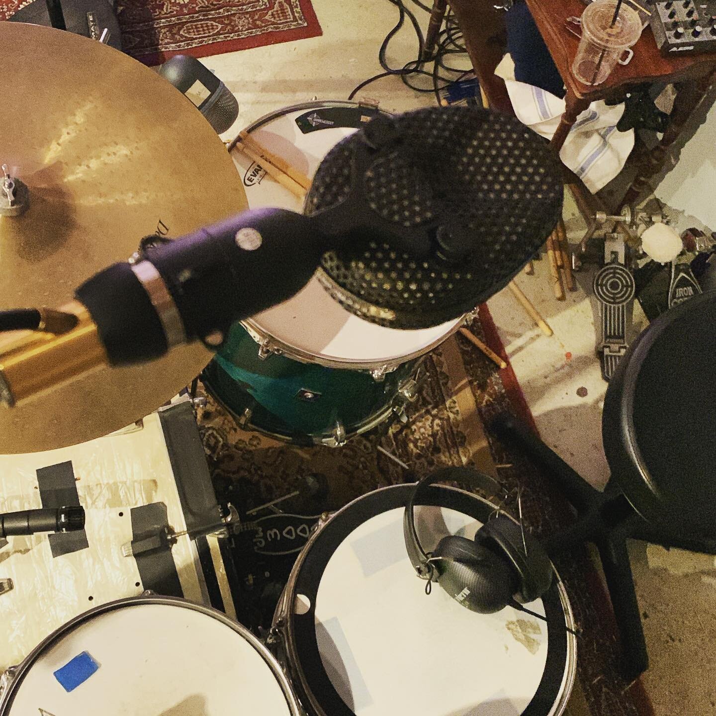 Drum tracking like nobodies business 
#recordingstudio  #greenpoint #brooklynmusic