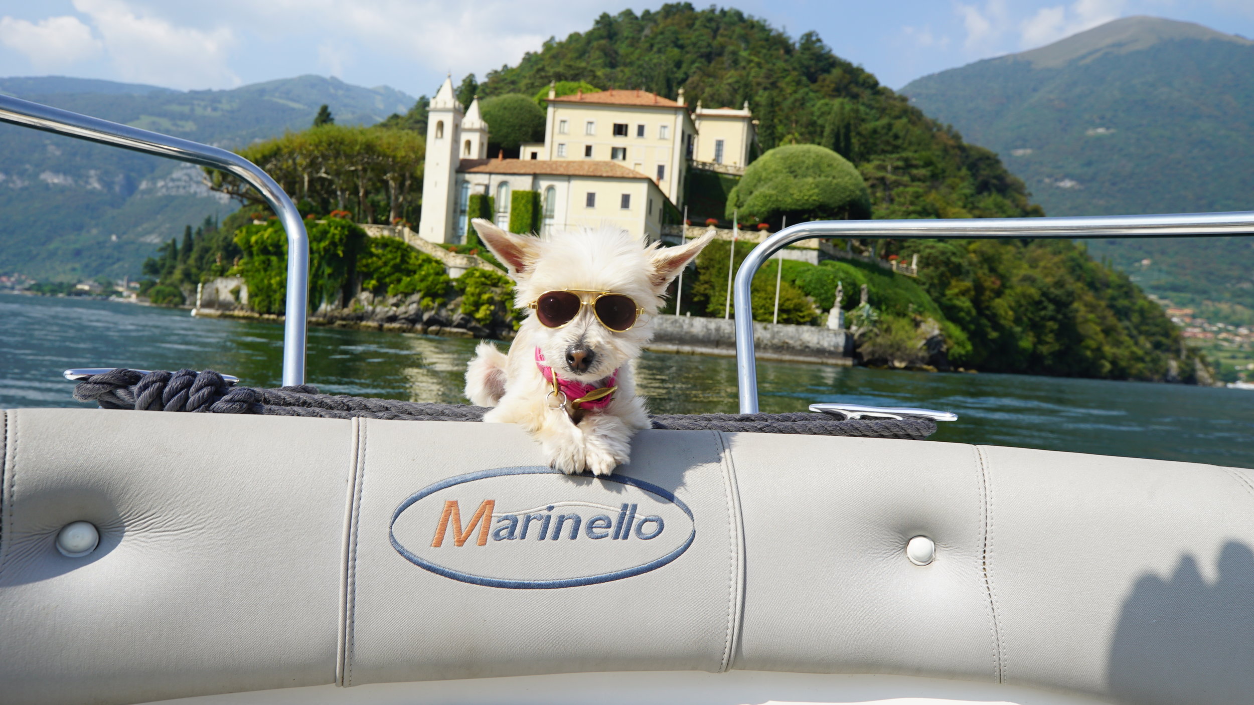 bean on a boat.