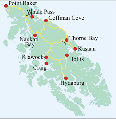 THE SCENIC BY-WAY ZIG-ZAGS THE LEGNTH OF THE ISLAND WITH 260 MILES OF MOSTLY PAVED ROADS. IT CONNECTS ALMOST ALL OF THE ISLAND'S COMMUNITIES.