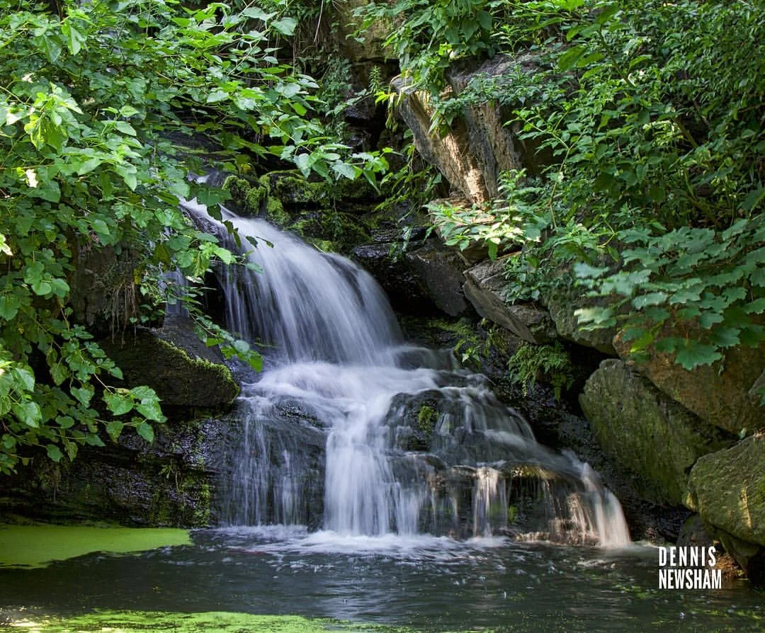 The Waterfall in Central park's North Woods