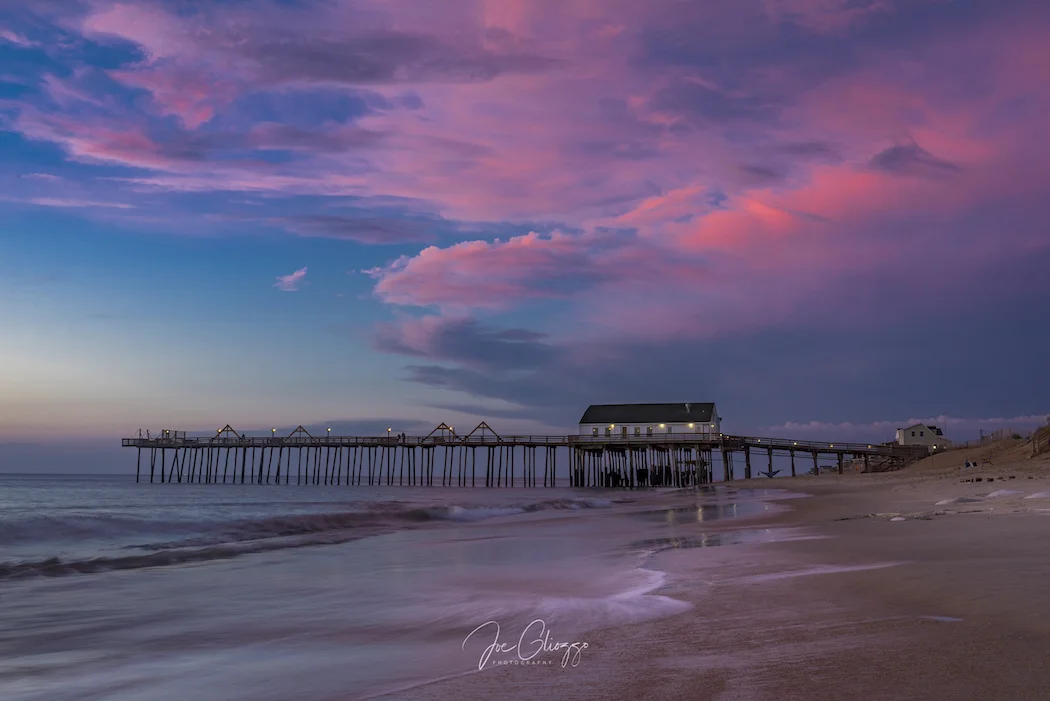 THE SUNRISE VIEW FROM OUR WEEK'S HOME ON THE OUTER BANKS, NORTH CAROLINA IMAGE: JOE GLIOZZO