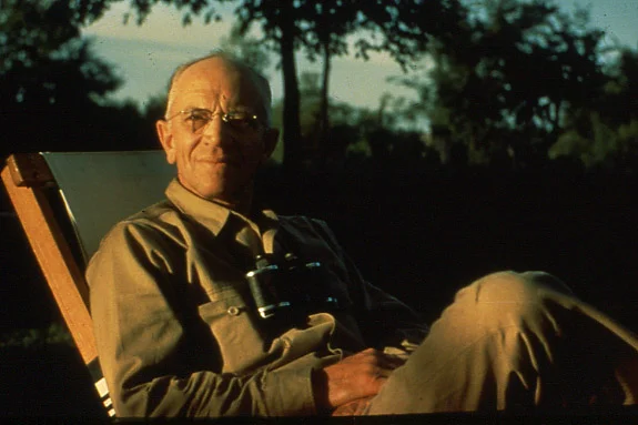 ALDO LEOPOLD, 1887-1948 FATHER OF THE UNITED STATES WILDERNESS SYSTEM. IMAGE THANKS TO THE ALDO LEOPOLD FOUNDATION AND THE UNIVERSITY OF WISCONSIN'S LIBRARIES DIGITAL COLLECTION.