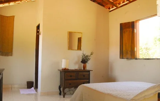 A COZY CABIN AT WOLF VALLEY CAMP IMAGE: THANKS TO ©DR. CHARLES A MUNN & SOUTHWILD, BRAZIL.