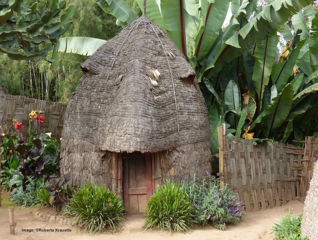 in a Traditional Dorze House