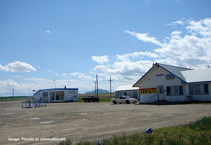 Bohemian Cafe (and gas) Rt.191, Roy, Montana 