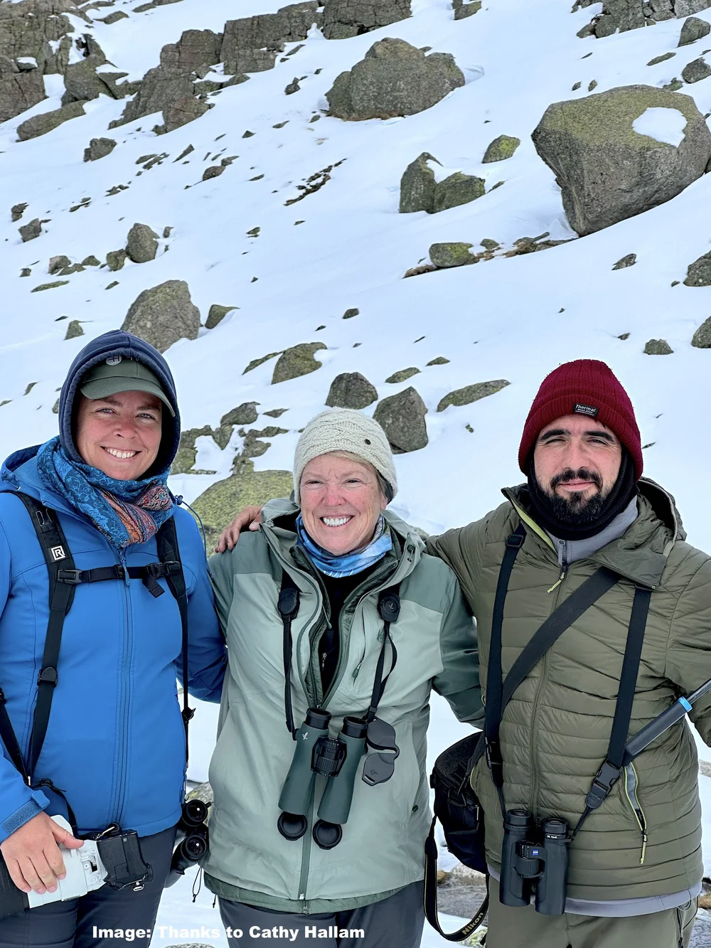 Katinka, Cathy and Nacho in Gredos