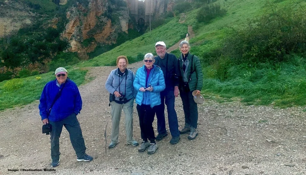 Larry, Carol, Liz, Alan and Roberta (me!) at Ronda