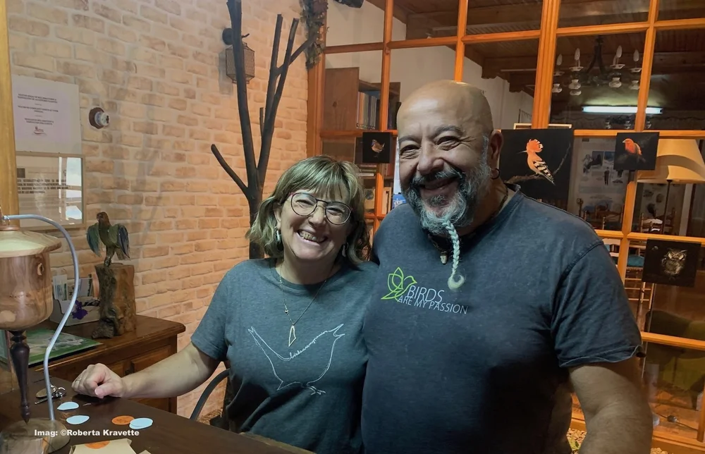 Bird Hotel Owners, Luisol Alfonso and Loli 