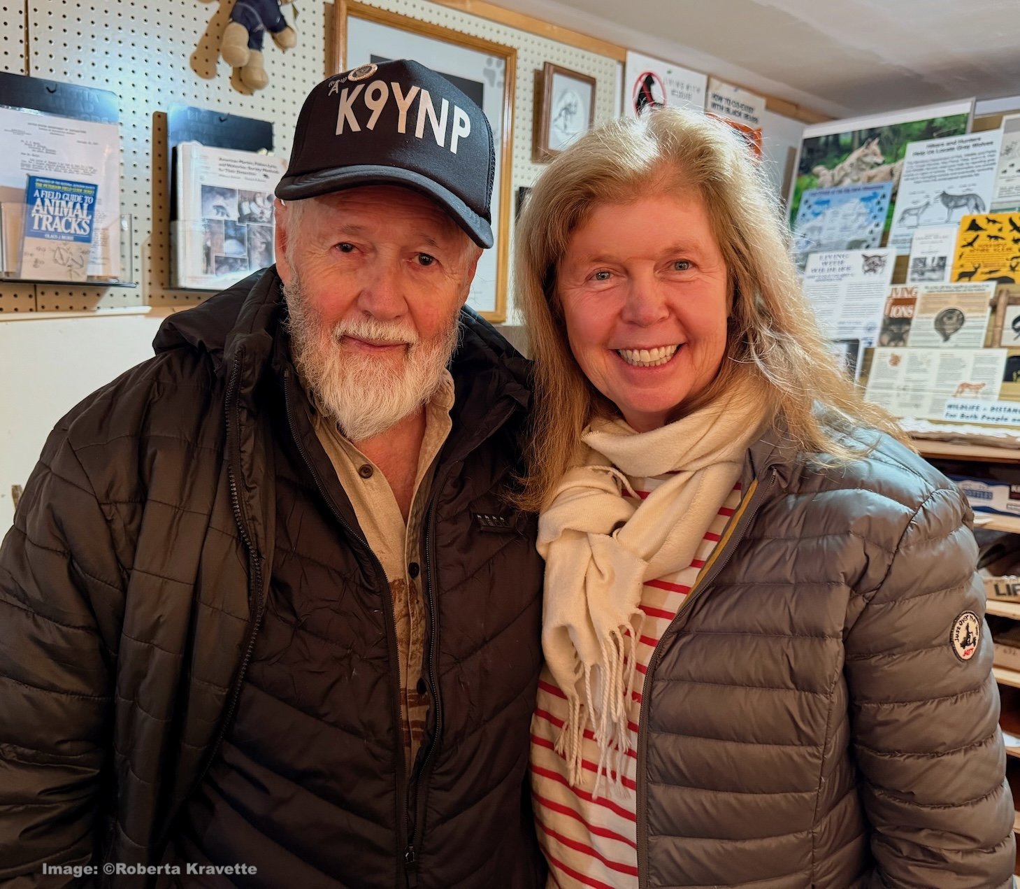 Wildlife forensics expert, Jim Halfpenny &amp; Leila Wetmore, Ex. Dir. WCC
