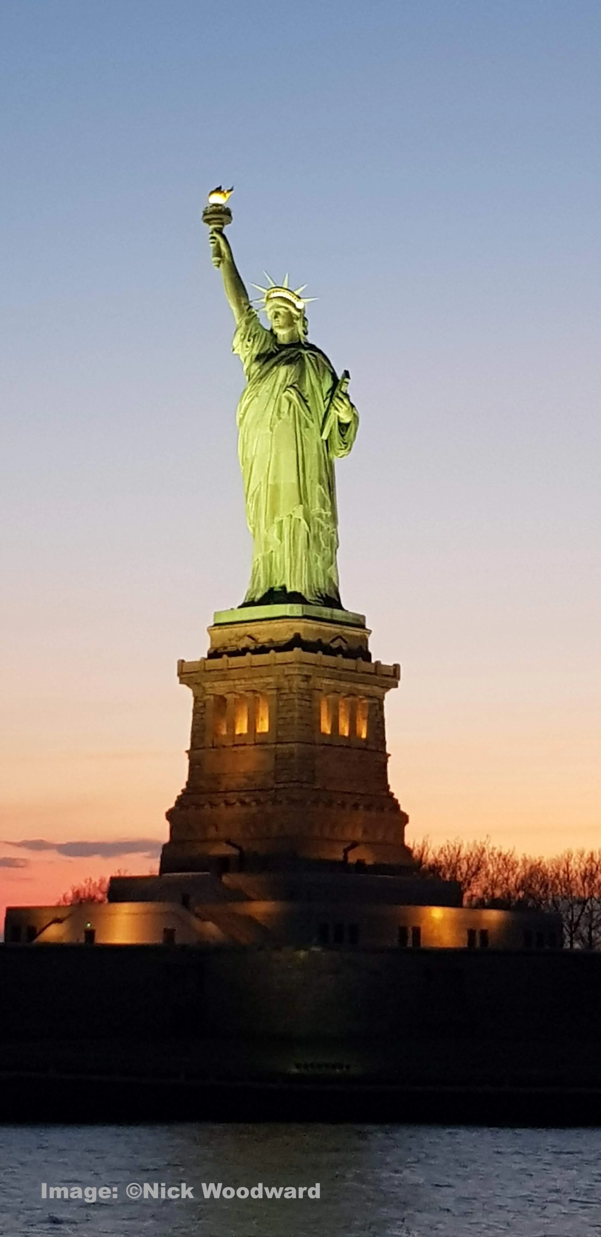 Sunset cruise to meet Lady Liberty