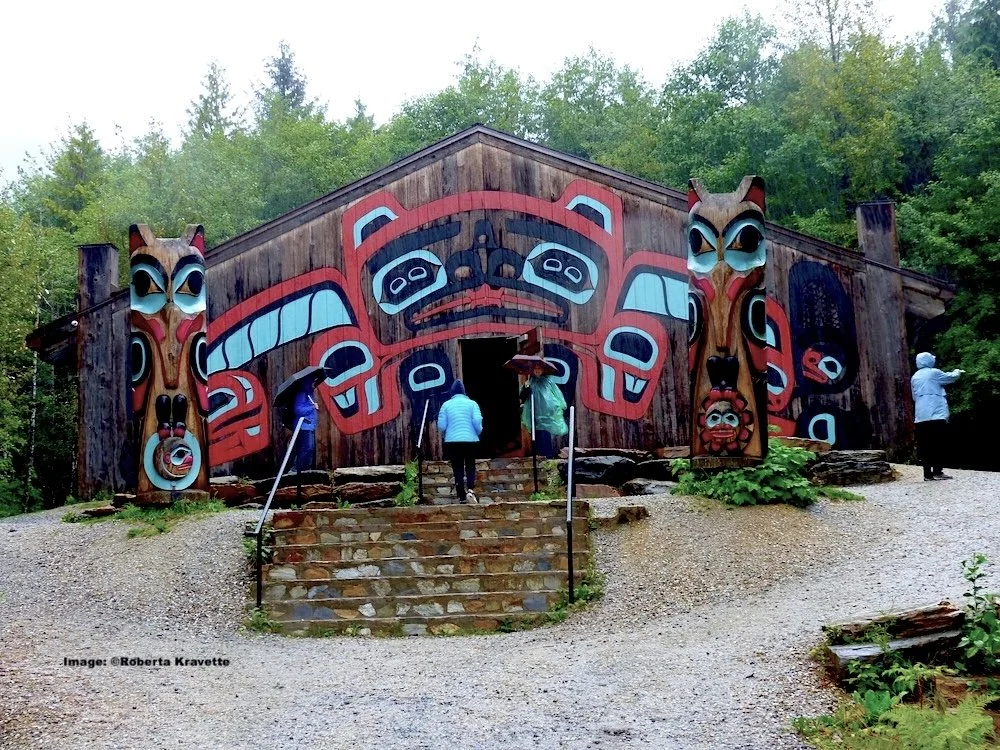 Haida Long House in Ketchikan, Alaska