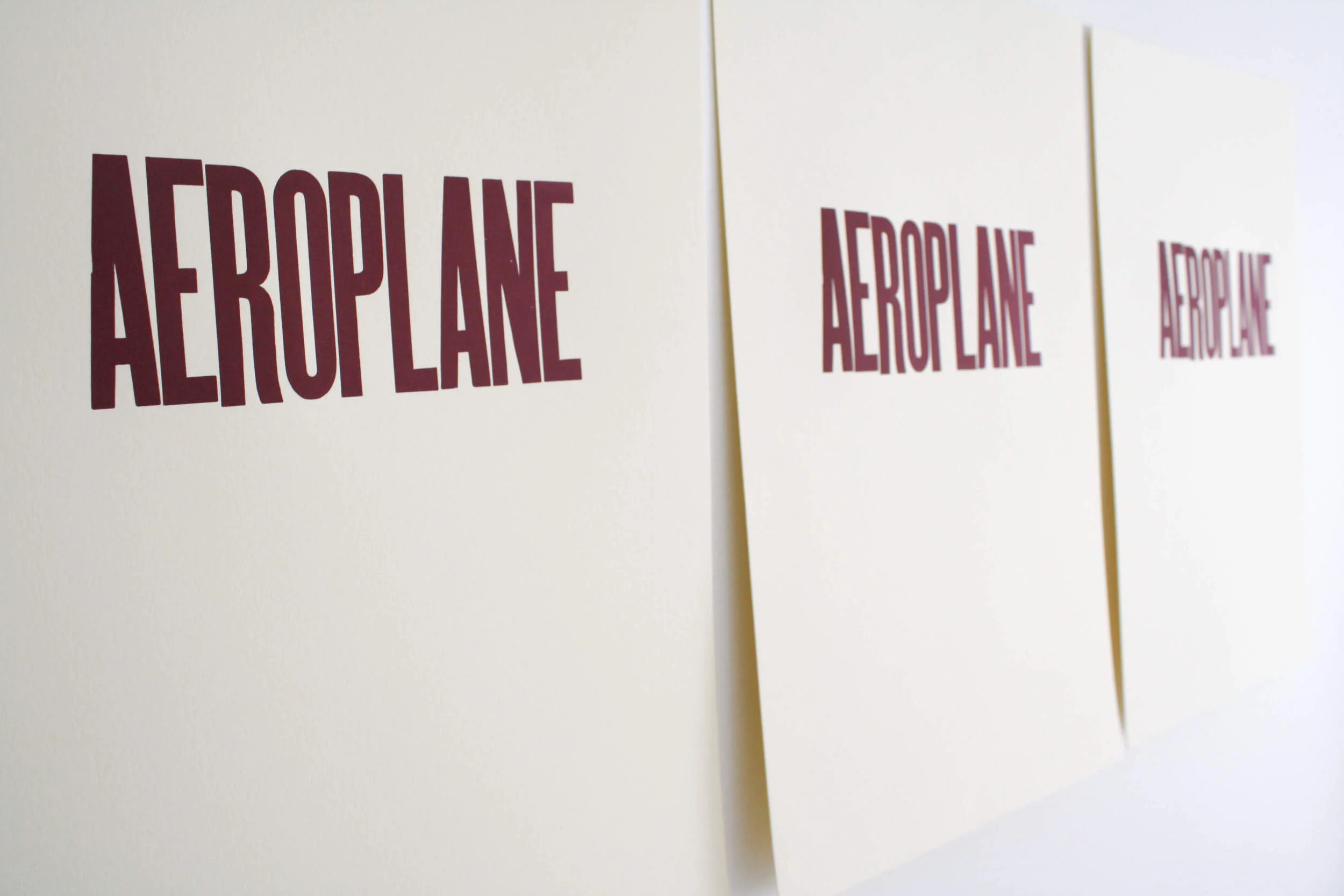 Antique Wood Type Posters