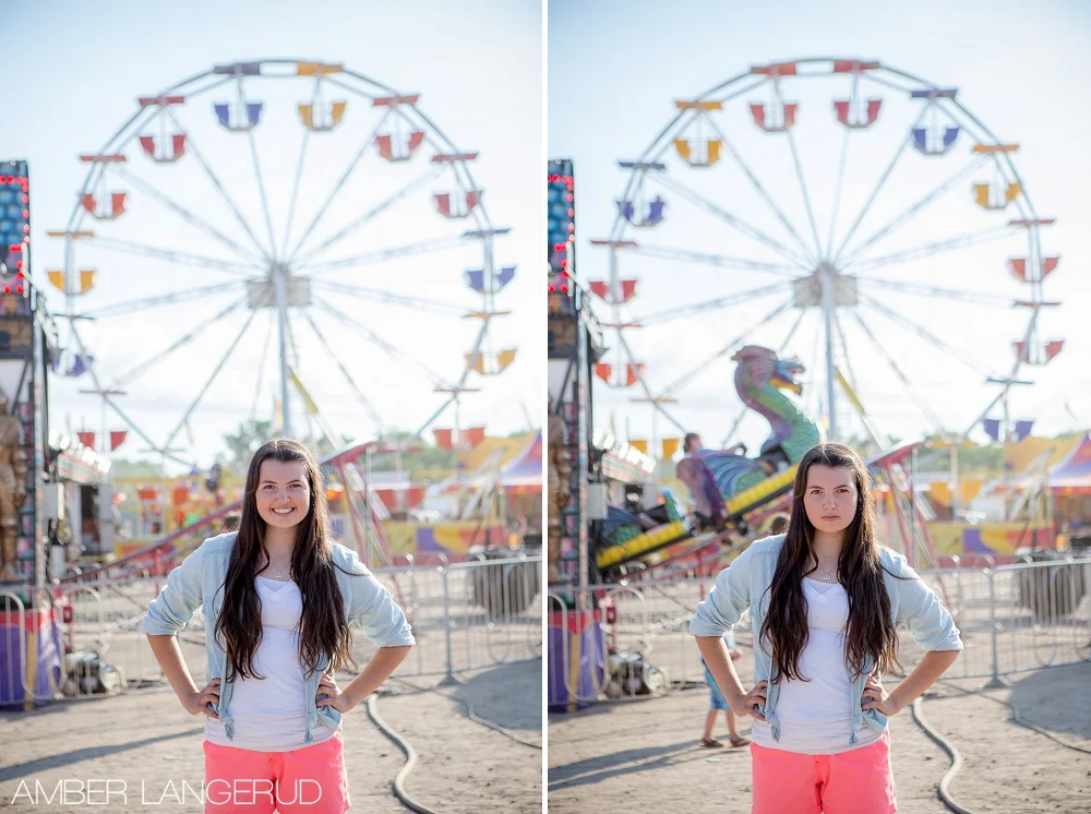 Senior Pictures at the Becker County Fair