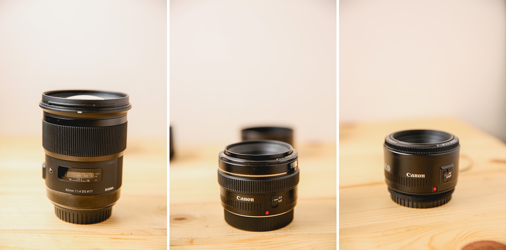 50mm Lens Lineup