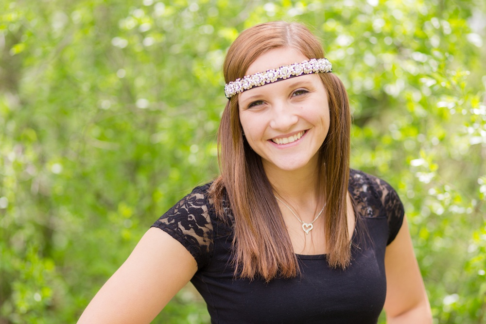 Outdoor Tulle Skirt Inspired Senior Session | Amber Langerud Photography