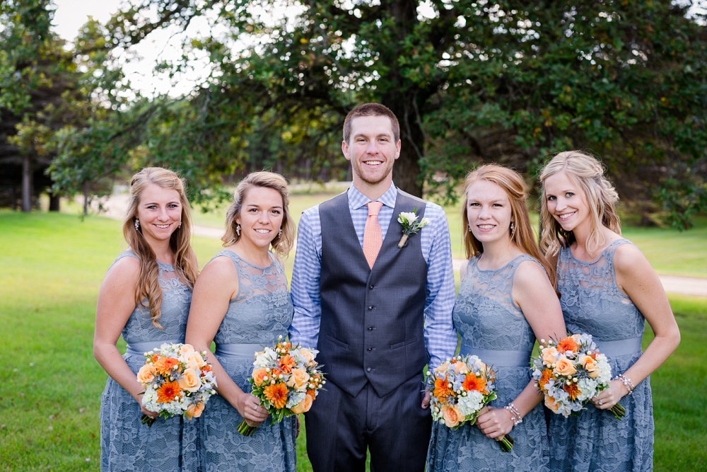 Fishing Themed, Lakeside Barn Wedding at The Barn at Five Lakes | Nicole &amp; Eric | Photographed by Amber Langerud Photography located out of Audubon, MN