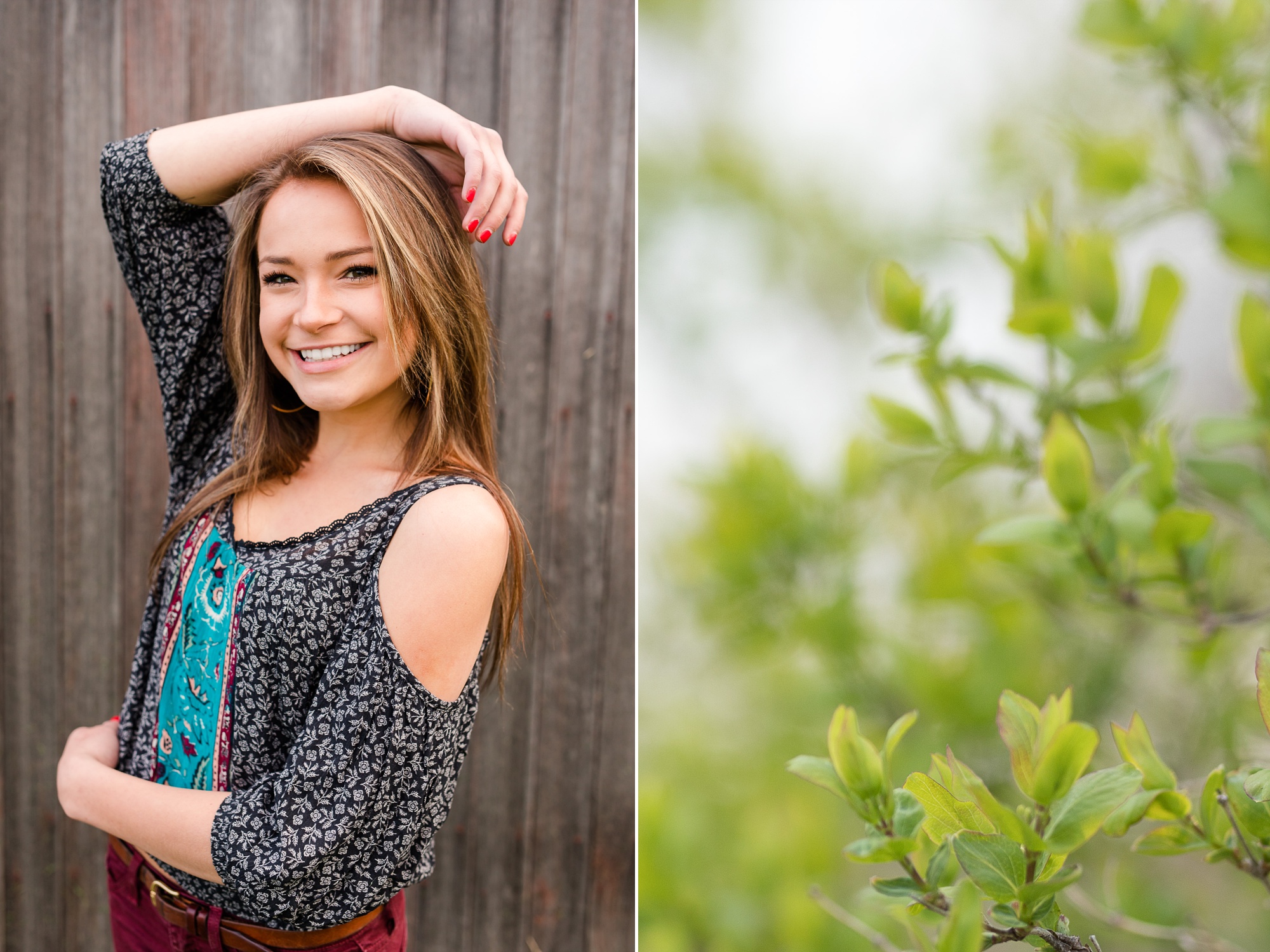 Country & Gold Sequin Backdrop Styled Senior Session near Audubon, MN by Amber Langerud Photography | Anna Donner