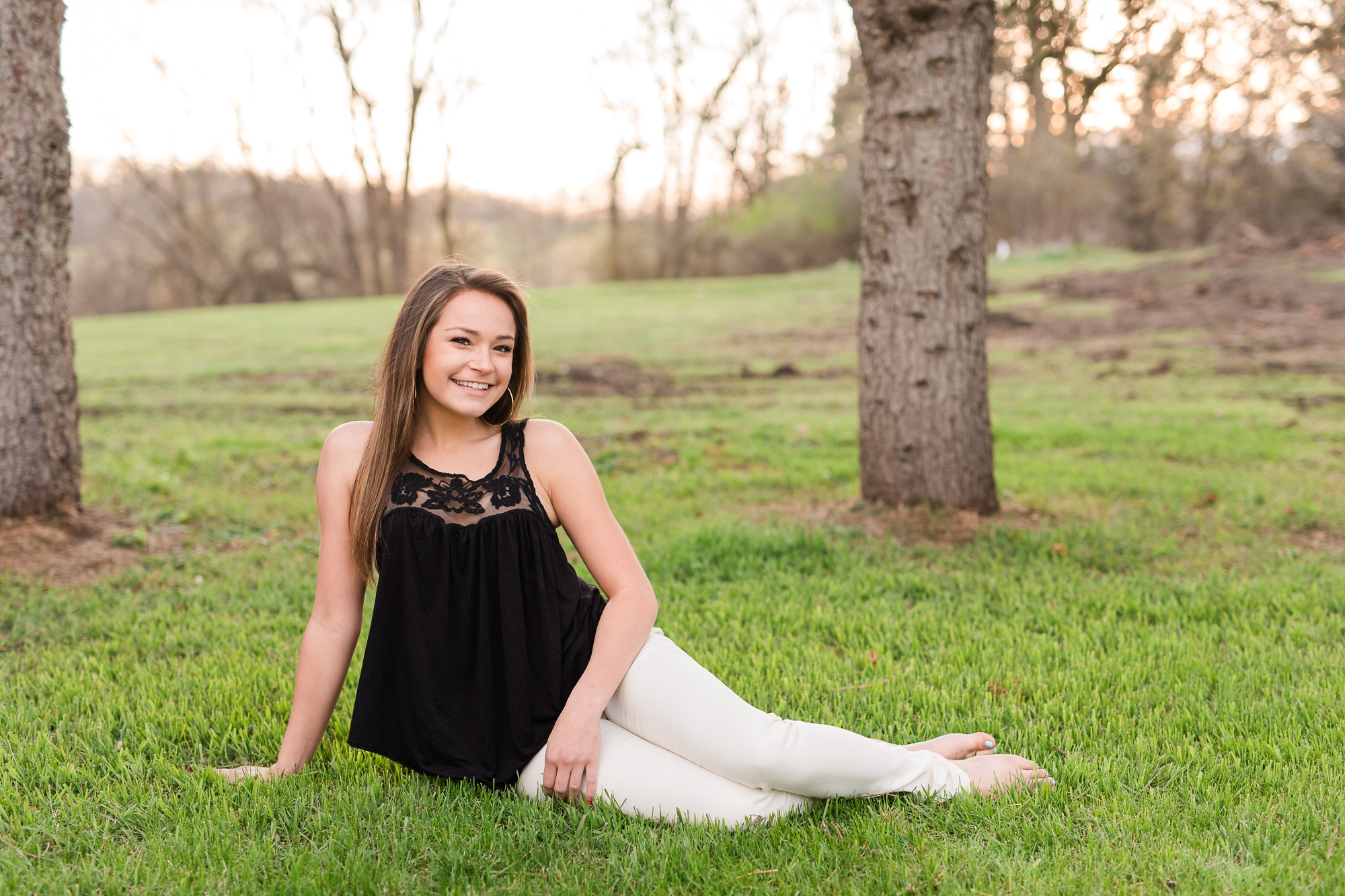 Country & Gold Sequin Backdrop Styled Senior Session near Audubon, MN by Amber Langerud Photography | Anna Donner