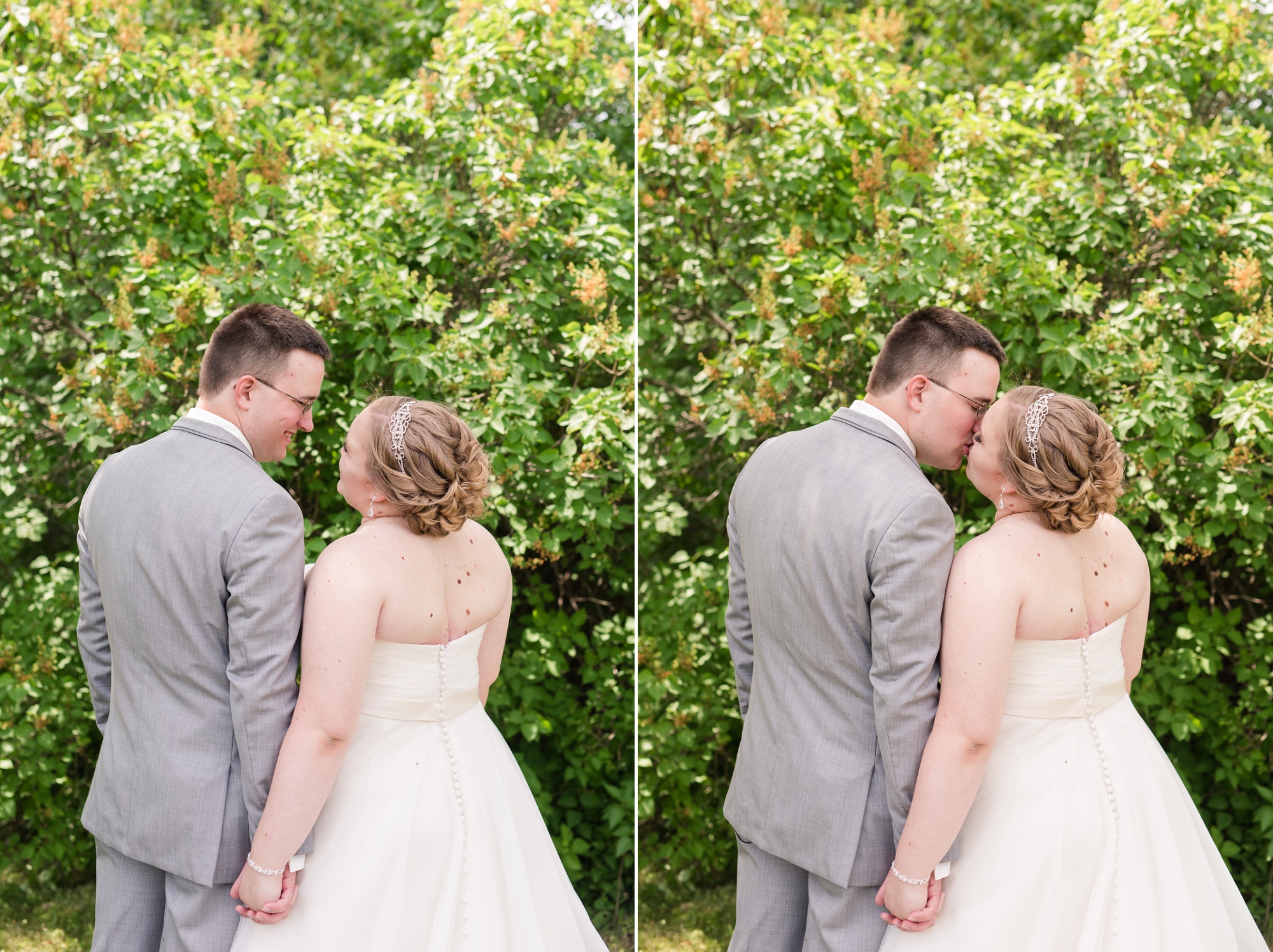 Lake Park Lutheran Church and Holiday Inn Detroit Lakes, Lakeside Wedding by Amber Langerud Photography | Vanessa & Eric