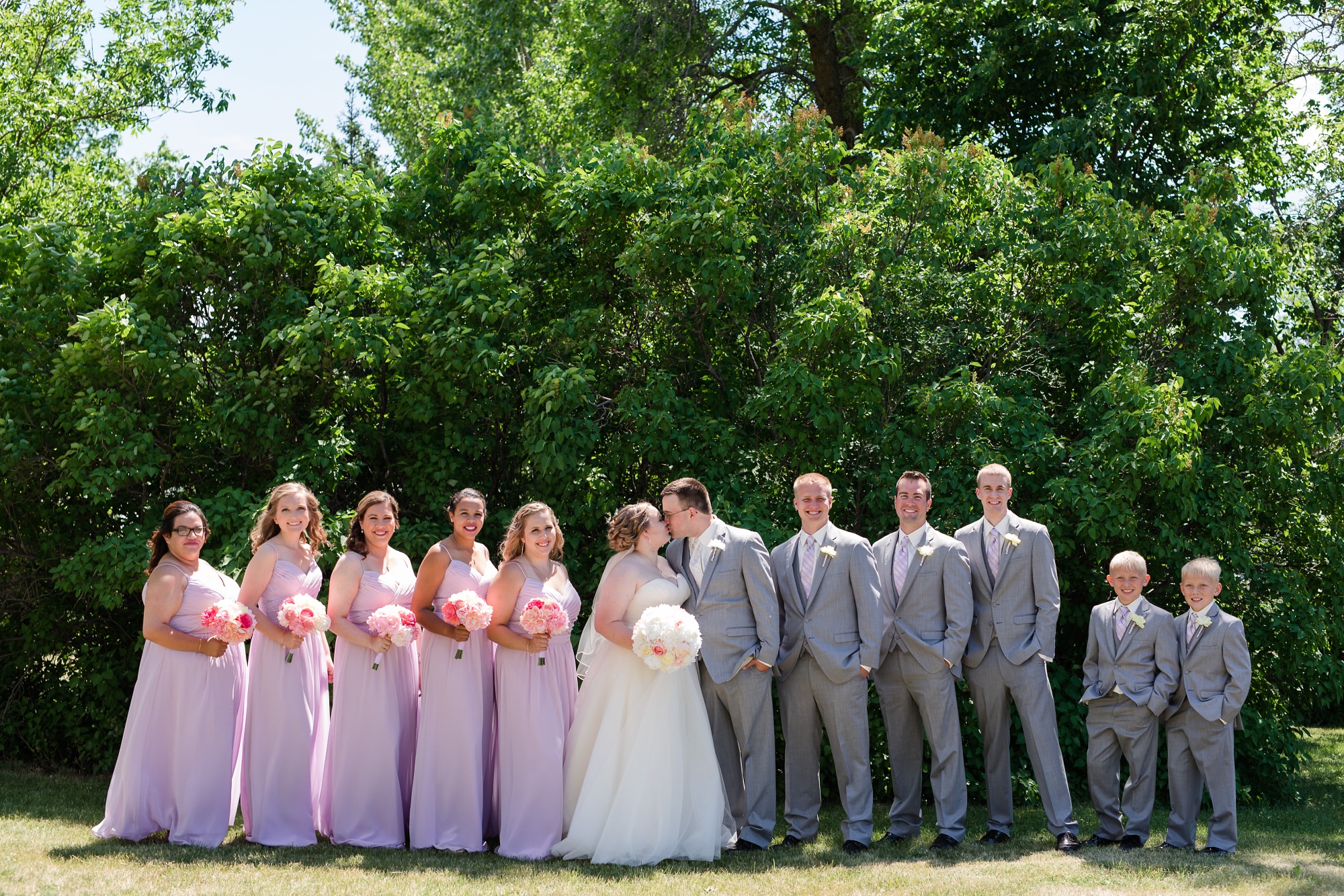 Lake Park Lutheran Church and Holiday Inn Detroit Lakes, Lakeside Wedding by Amber Langerud Photography | Vanessa & Eric