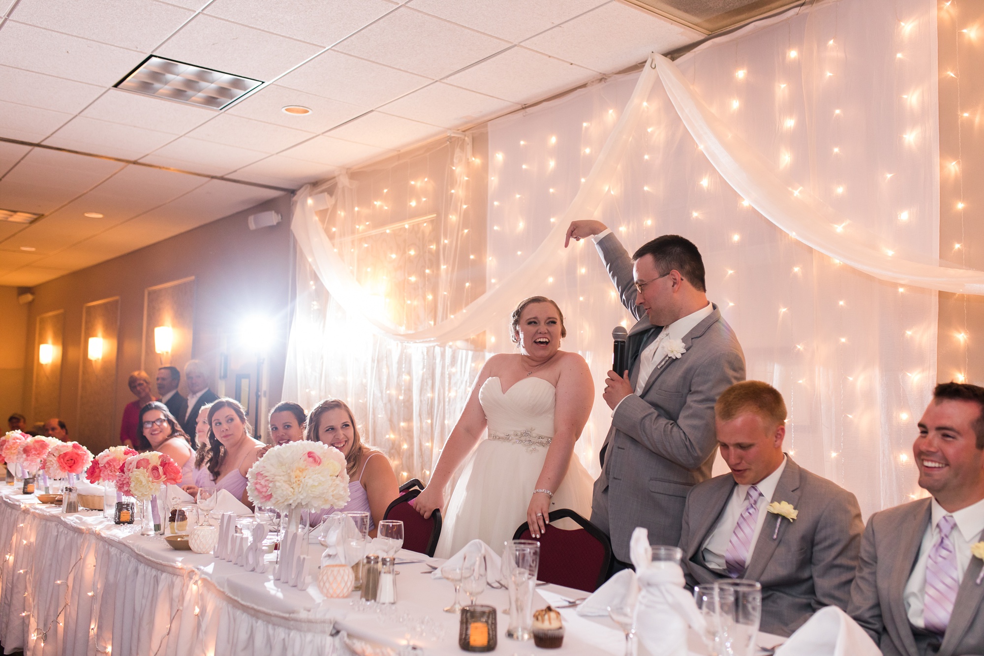 Lake Park Lutheran Church and Holiday Inn Detroit Lakes, Lakeside Wedding by Amber Langerud Photography | Vanessa & Eric