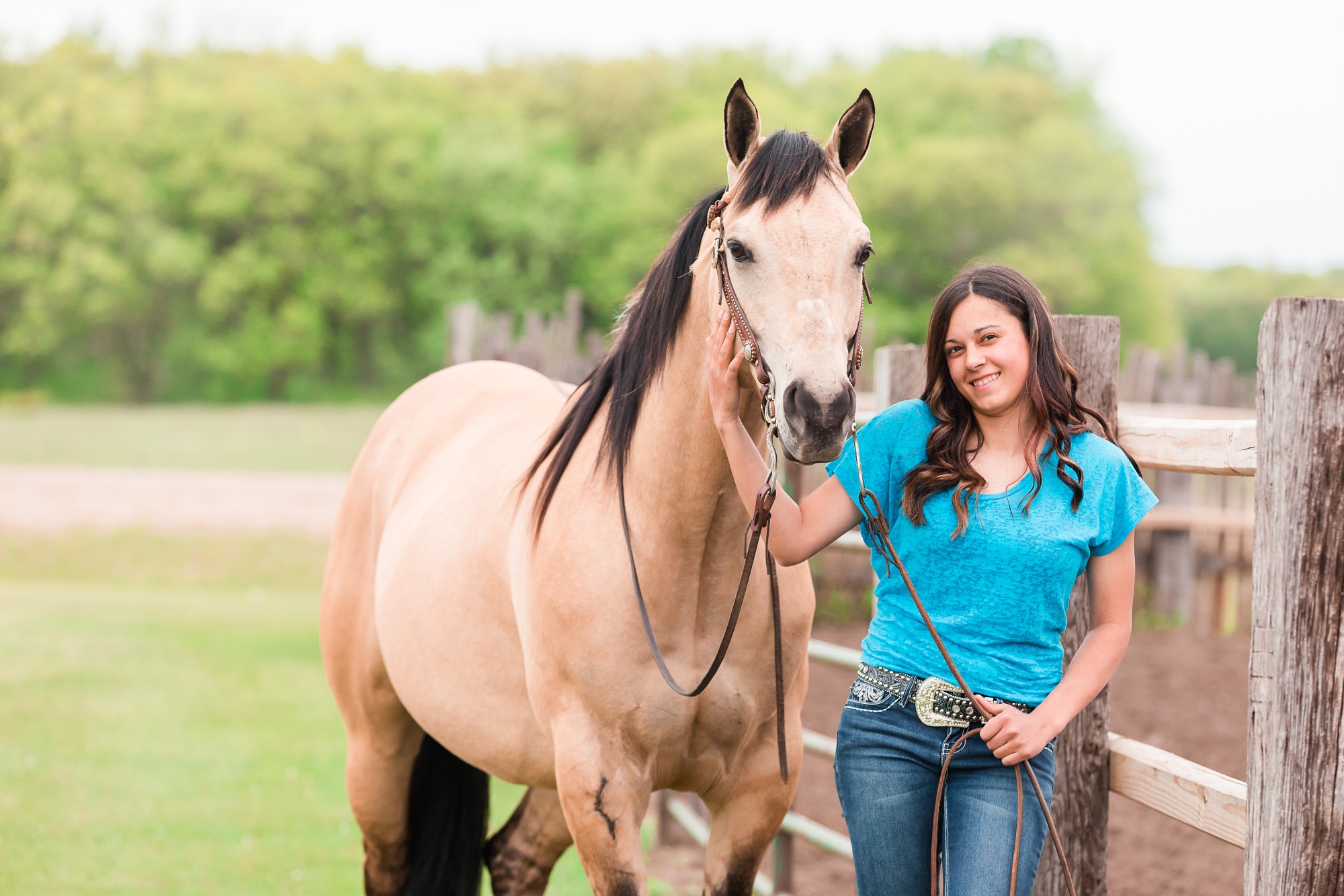 Country Styled, A Girl and Her Horse Session at Sandy Oaks Arena in Frazee, MN by Amber Langerud Photography| Kayla