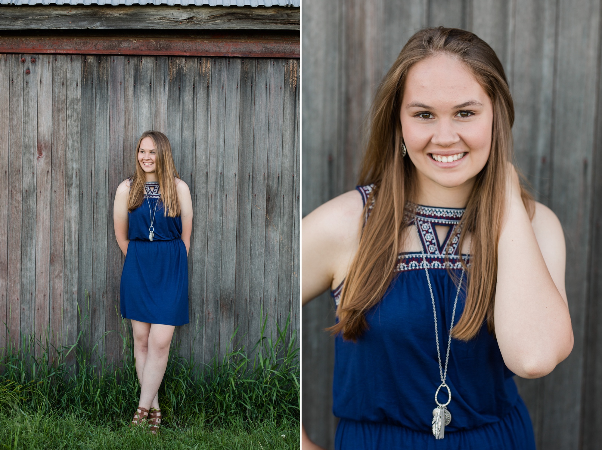 Country Styled Senior Session with Horses near Audubon, MN | Hannah
