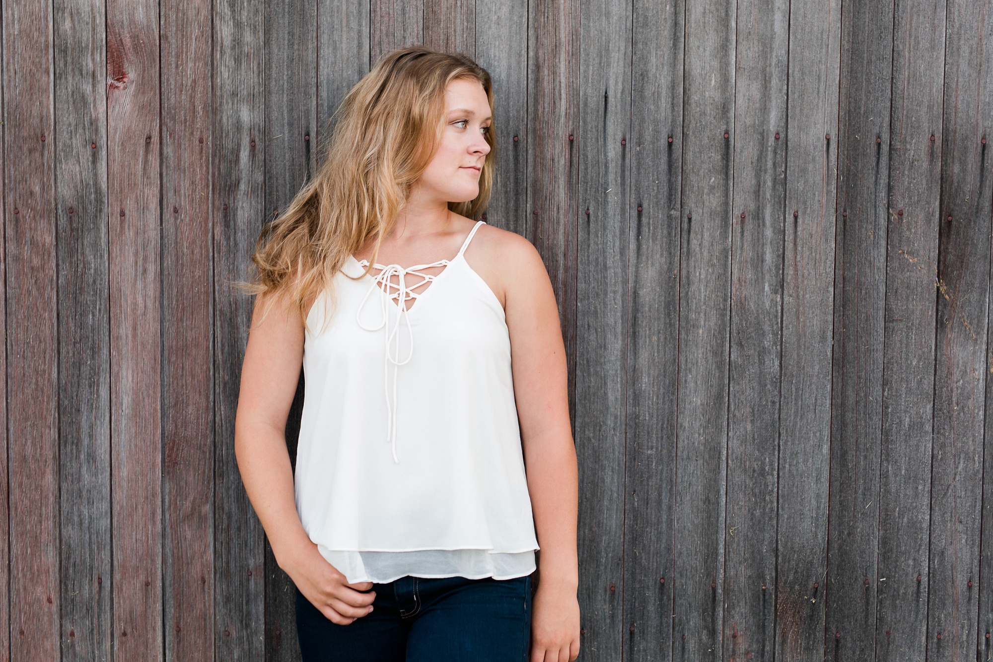 Country Styled, Lakeside High School Senior Girl Session by Amber Langerud Photography near Audubon, MN | Emma