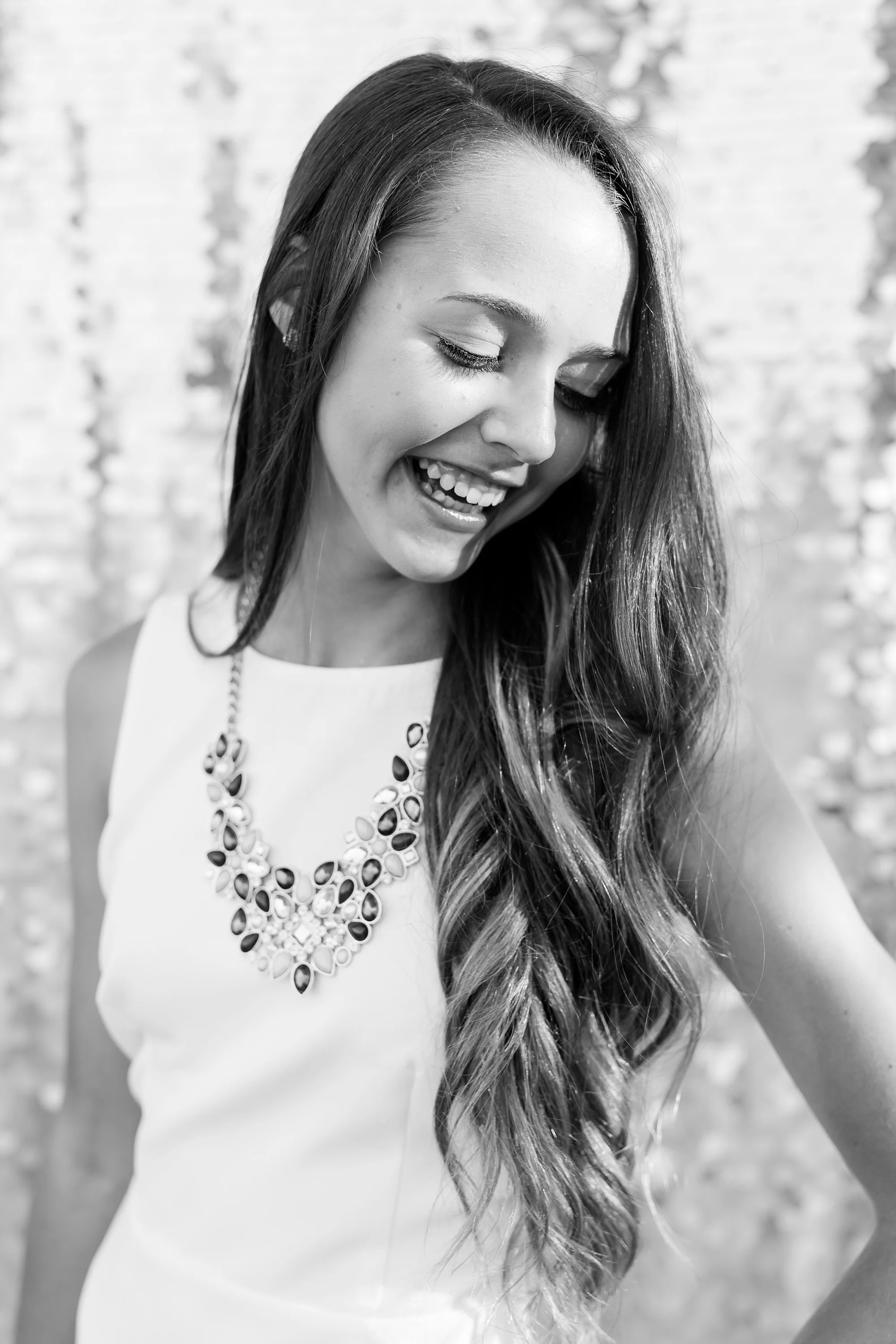 Dance and Country Styled High School Senior Session by Amber Langerud Photography near Audubon with Drop it Modern Gold Sequin Backdrop | Riley